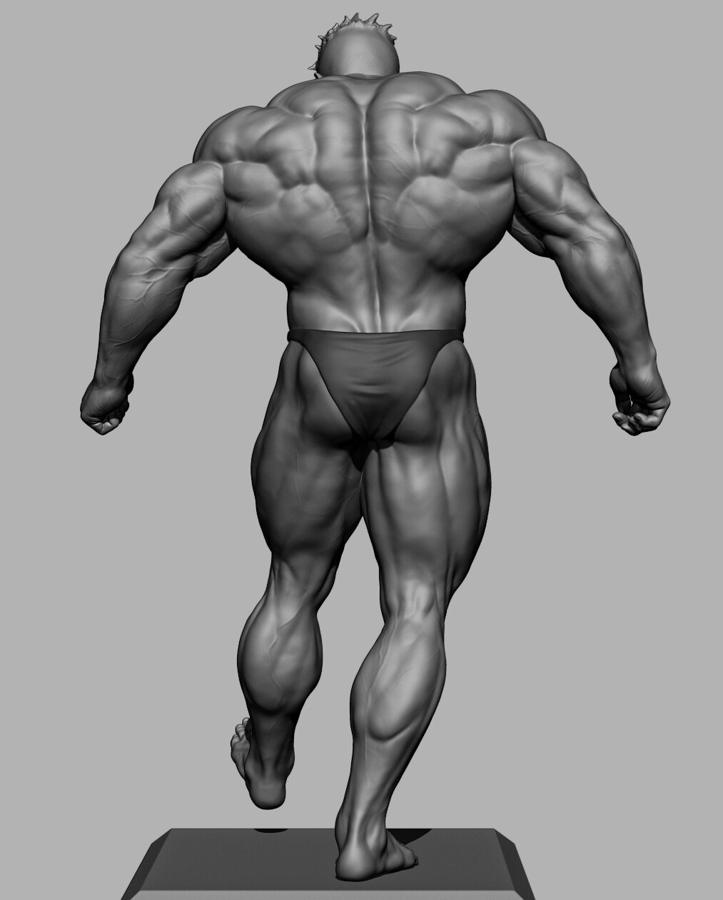 ArtStation - Jay Cutler bodybuilder 3D model ZTL+OBJ+STL+FBX