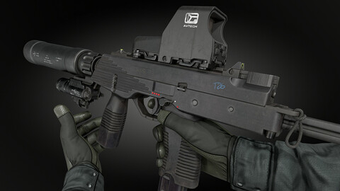 MP9 SUBMACHINE GUN