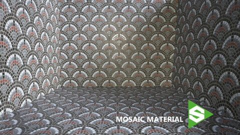 Mosaic Pattern Material
