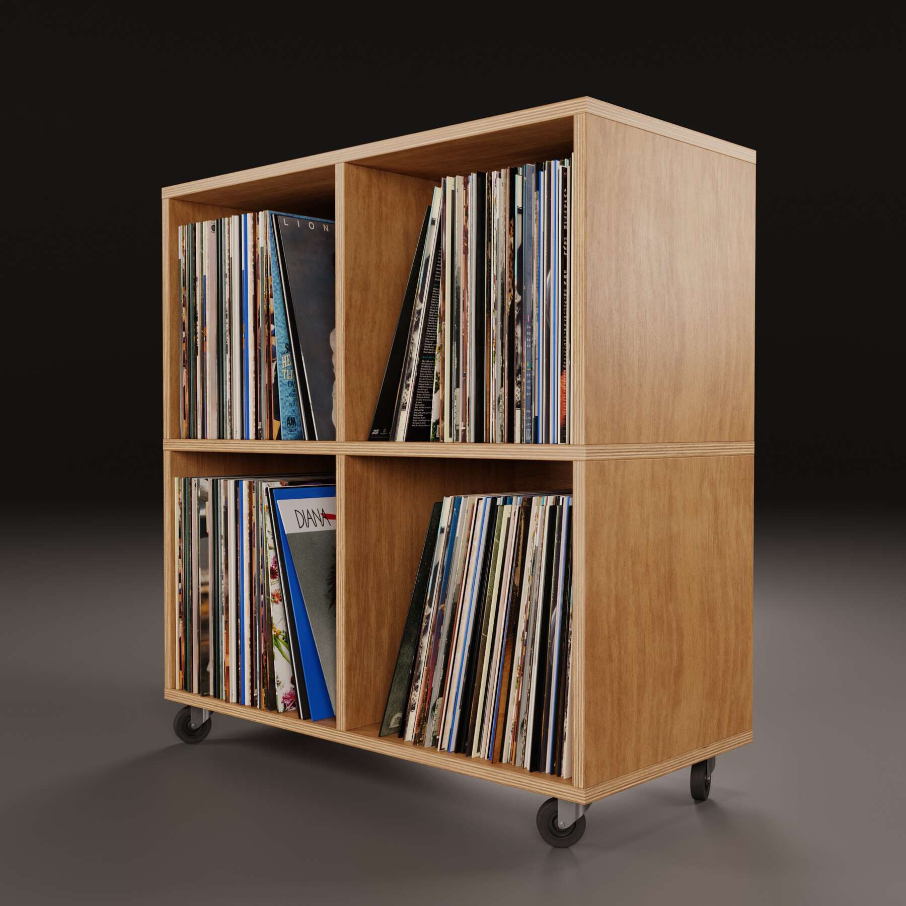 ArtStation - Vinyl Storage No38 | Resources