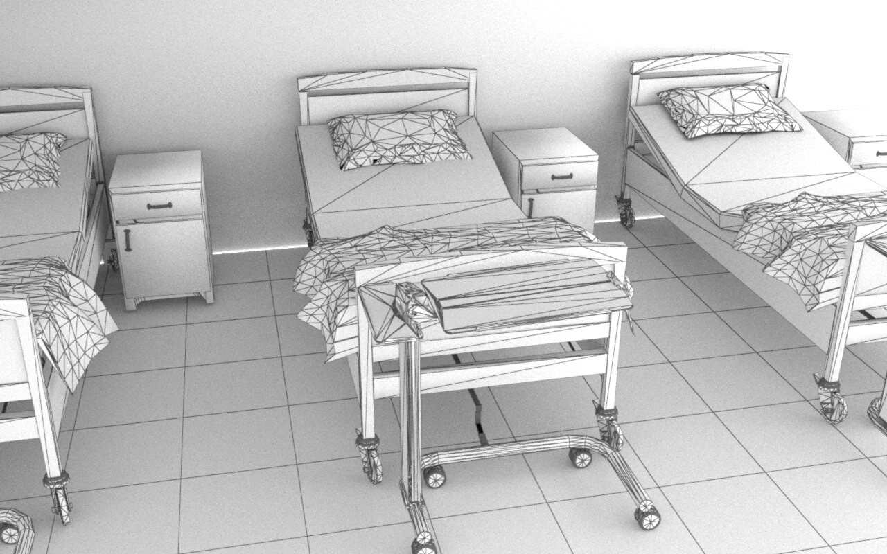 ArtStation - Hospital Ward 2 | Resources