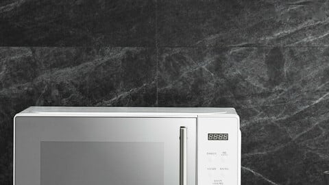 Luxury 20L button-type microwave oven