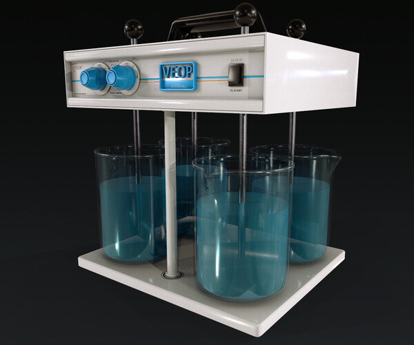 ArtStation laboratory equipment pack 2 Game Assets