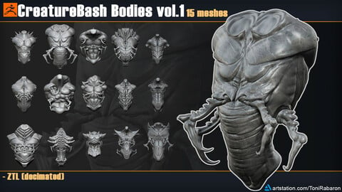 CreatureBash Bodies Vol 1