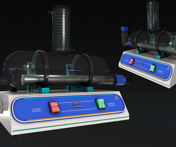 ArtStation laboratory equipment Game Assets