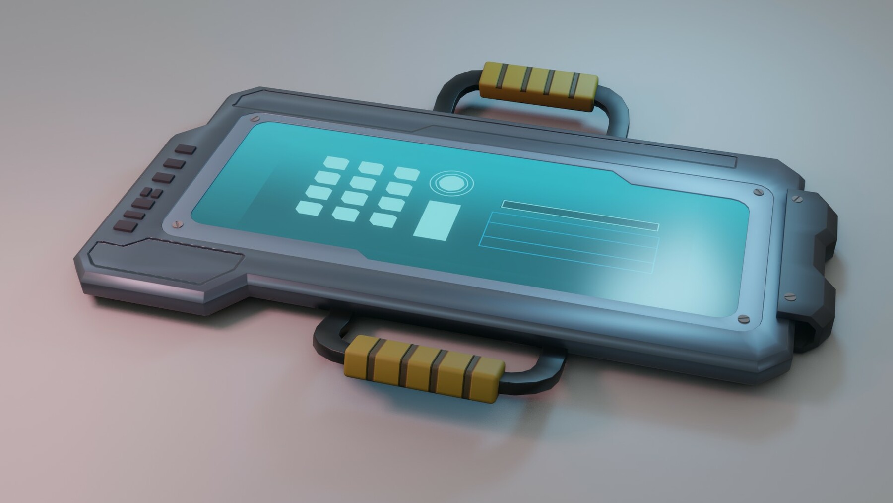 ArtStation - Sci-Fi Tablet - Low Poly - Game Ready - PBR | Game Assets