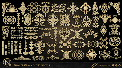 Noya 60 Ornament 3d models