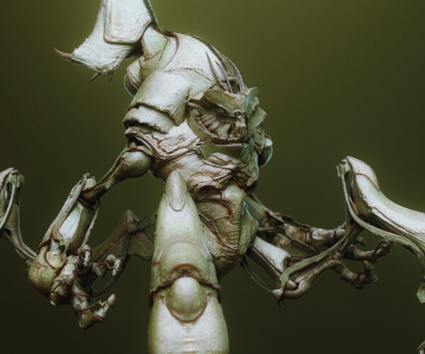 ArtStation - INSEKt : 150+ Kitbash Insectoid Monster Parts | Brushes