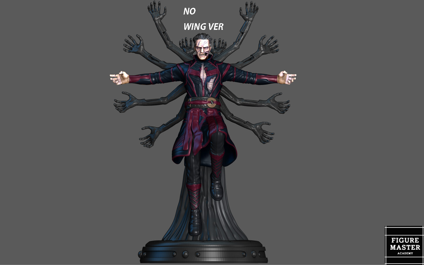 ArtStation - DOCTOR STRANGE ZOMBIE MULTIVERSE OF MADNESS MARVEL MCU 3D ...