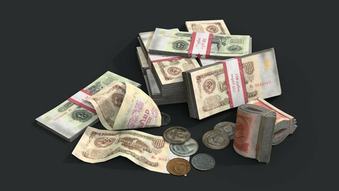 Money Loot - Soviet Rubles