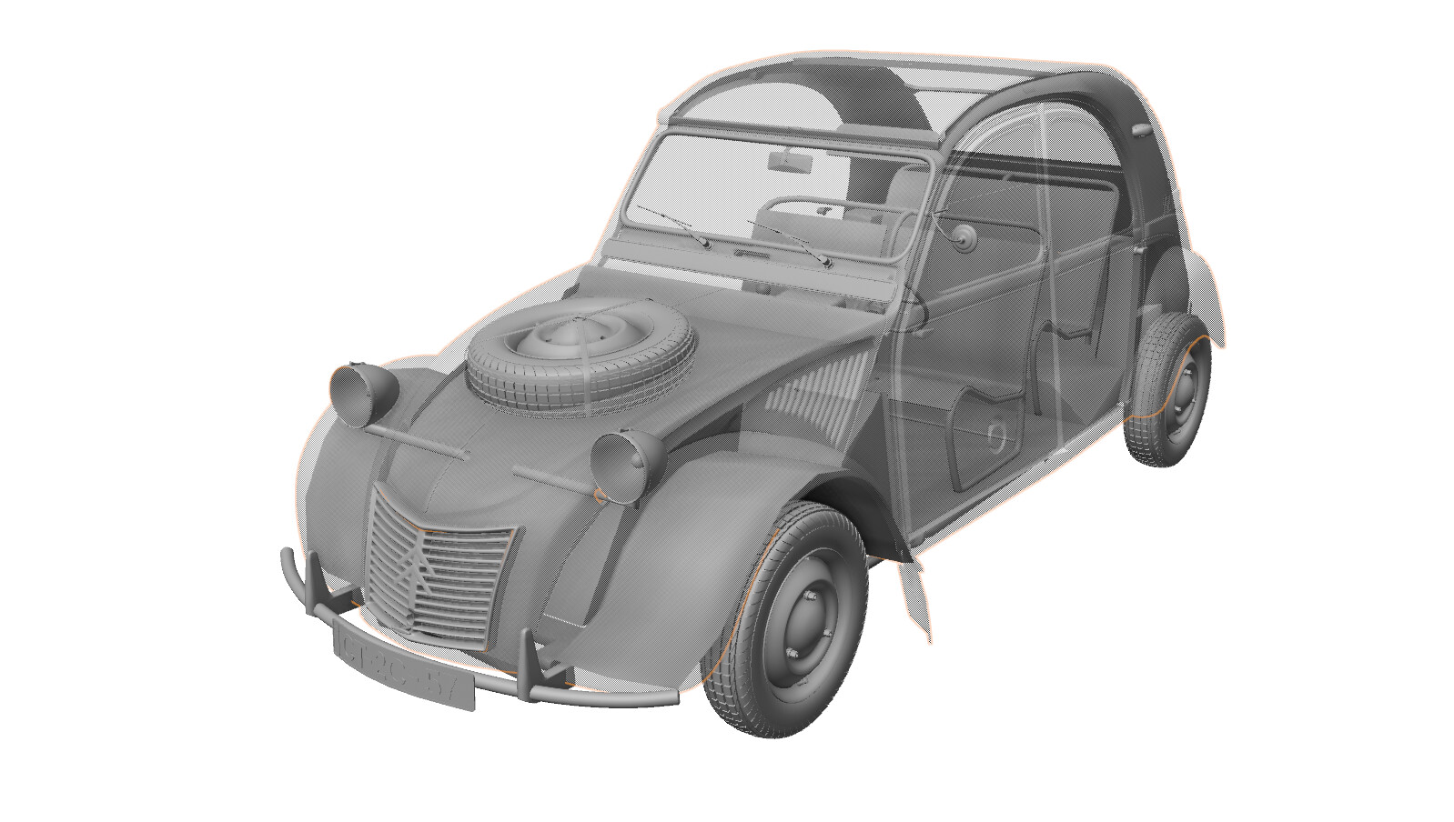 Citroen 2cv Sahara