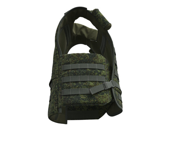 Russian Army Bulletproof Vest 6b45 Ratnik - Marvelous Designer 3D model