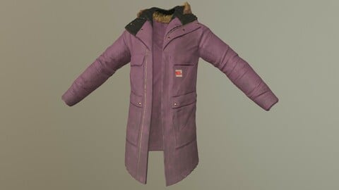 FJALLRAVEN JACKET low-poly PBR