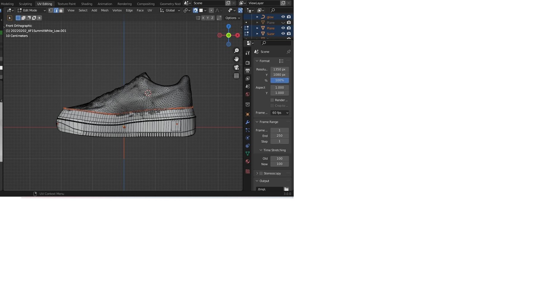 ArtStation - Nike Air force 1 sneaker af1 white Nike air force force 1 ...