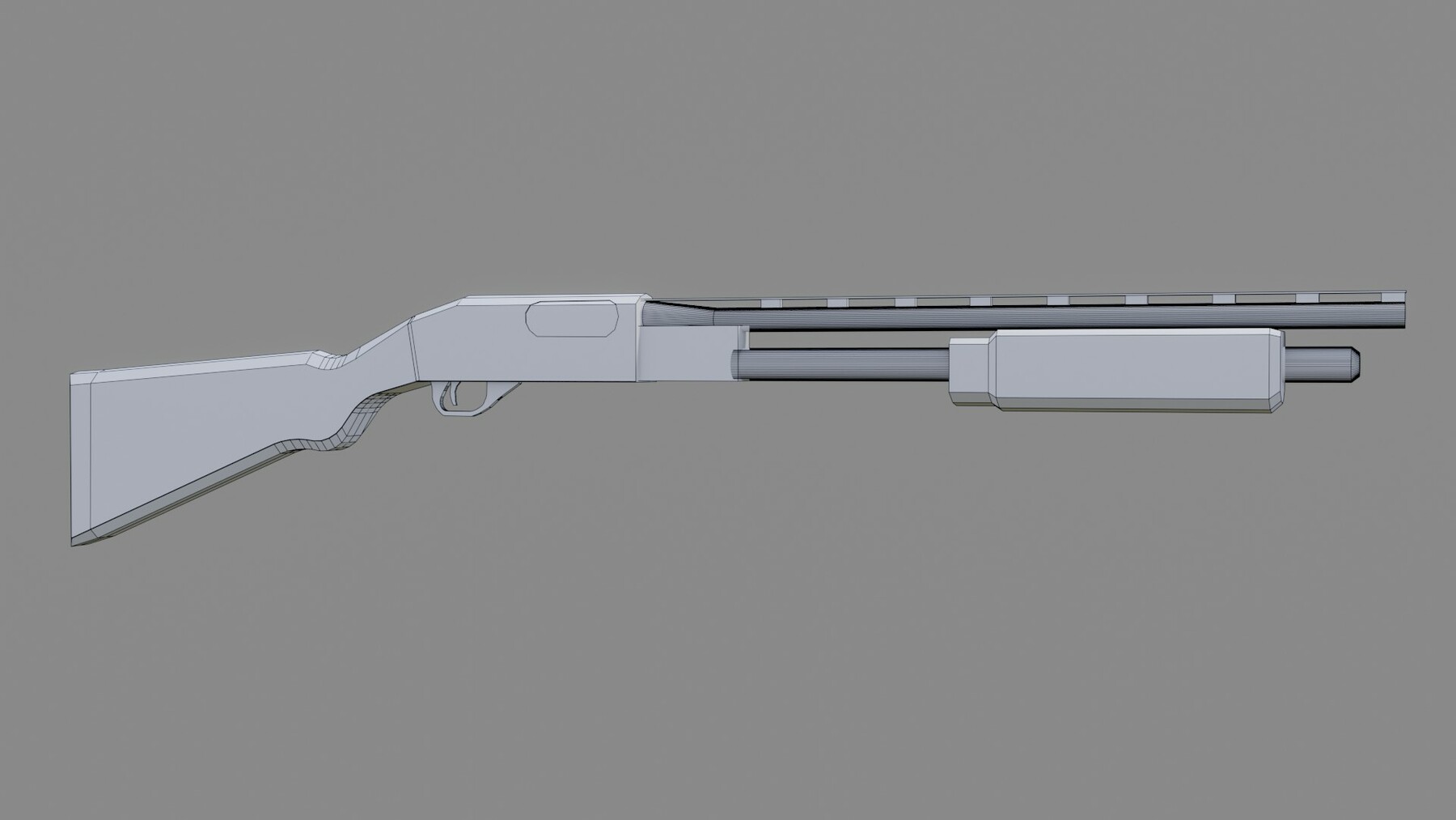 ArtStation - FPS Shotgun - Low Poly - Game Ready | Game Assets