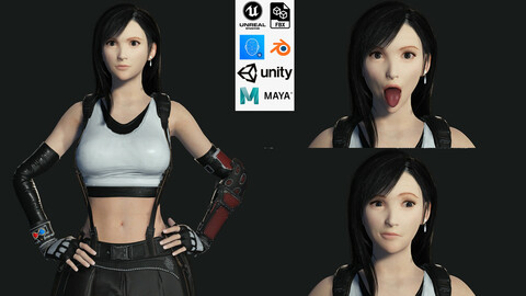 Tifa Lockhart Game Ready