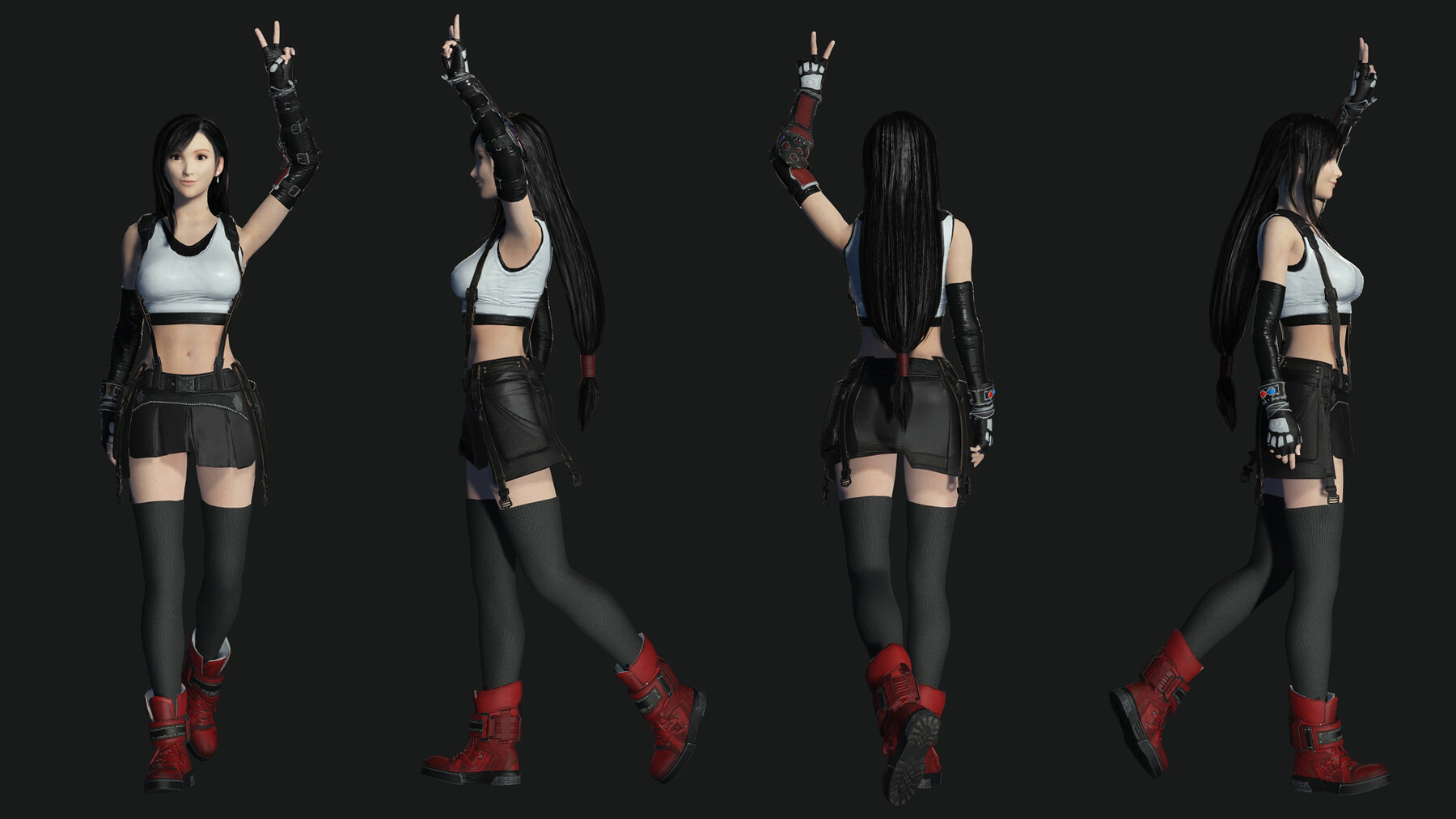 ArtStation - Tifa Lockhart Game Ready | Game Assets