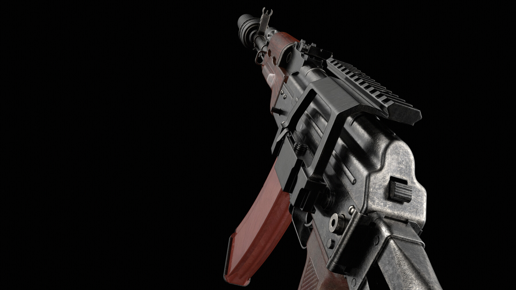 ArtStation - AKS-74 AKS-74N Kalashnikov Assault Rifle (Game Ready ...