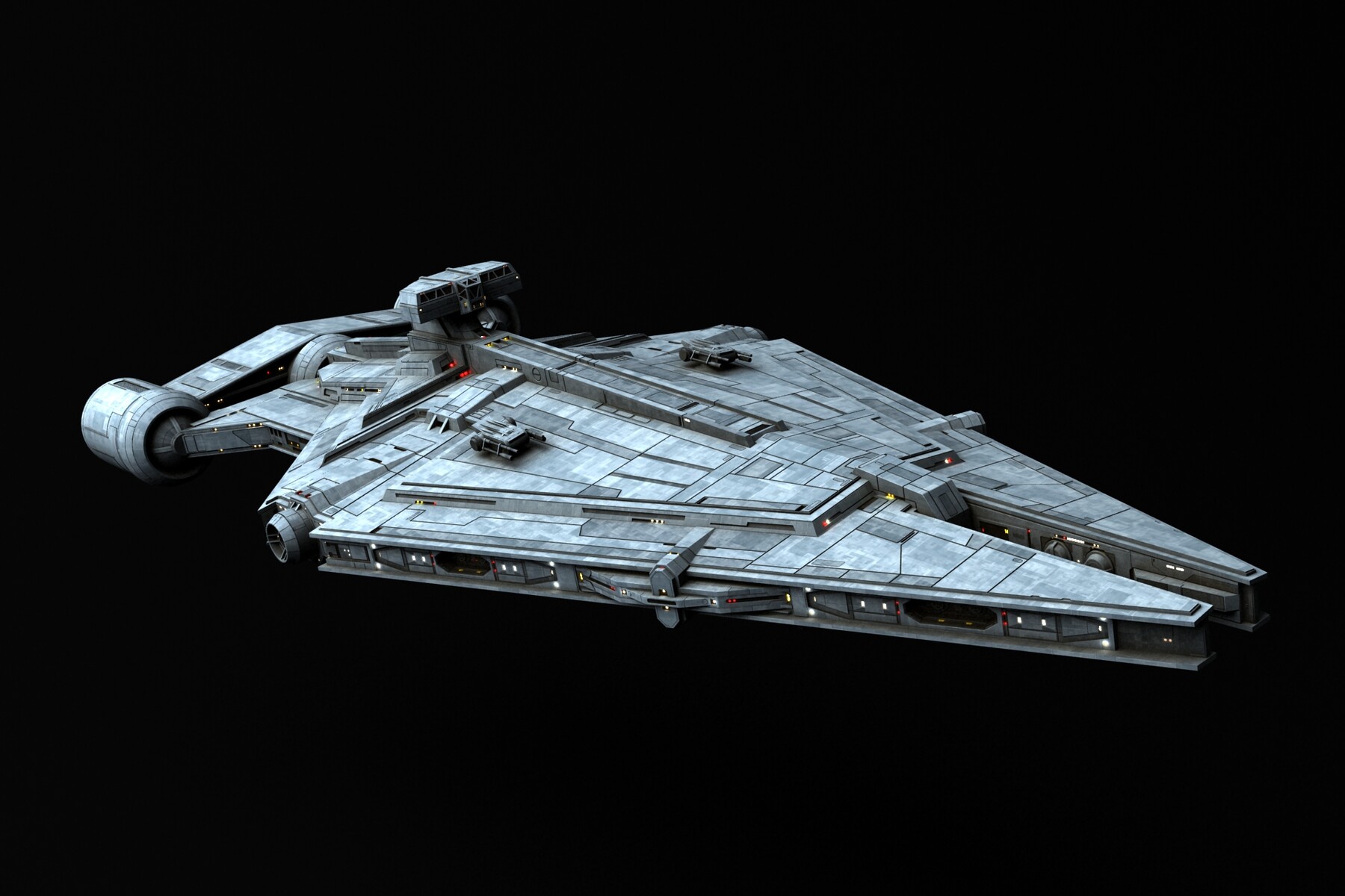 ArtStation - Arquitens-class Light Cruiser - Star Wars | Resources