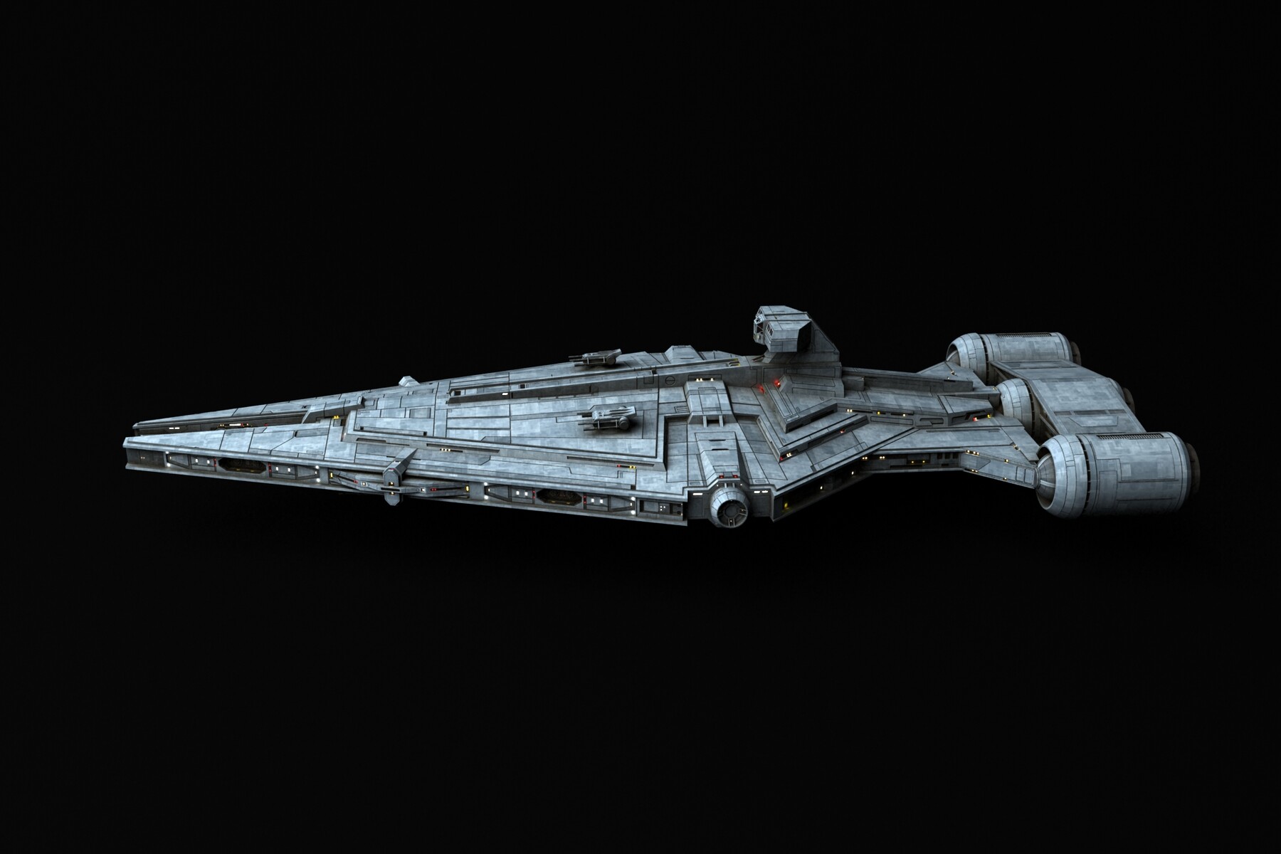 ArtStation - Arquitens-class Light Cruiser - Star Wars | Resources