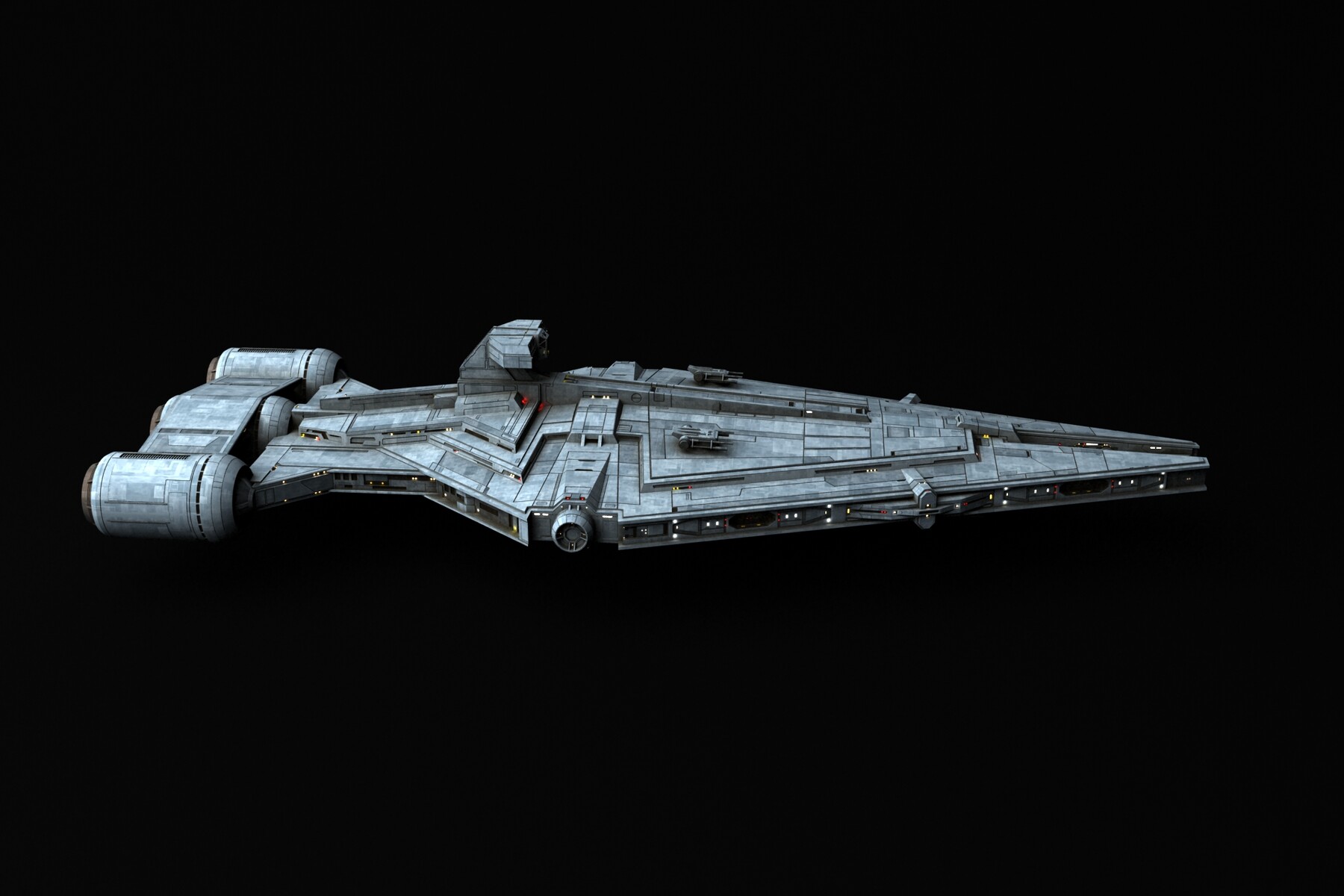 ArtStation - Arquitens-class Light Cruiser - Star Wars | Resources