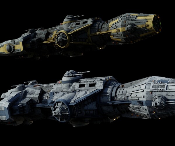 ArtStation - Corellian Gunship DP20 - Star Wars | Resources