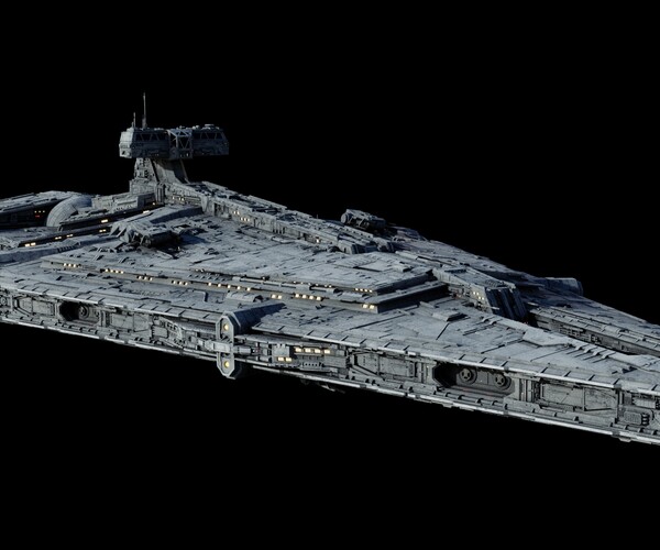 ArtStation - Imperial Light Cruiser - Star Wars | Resources