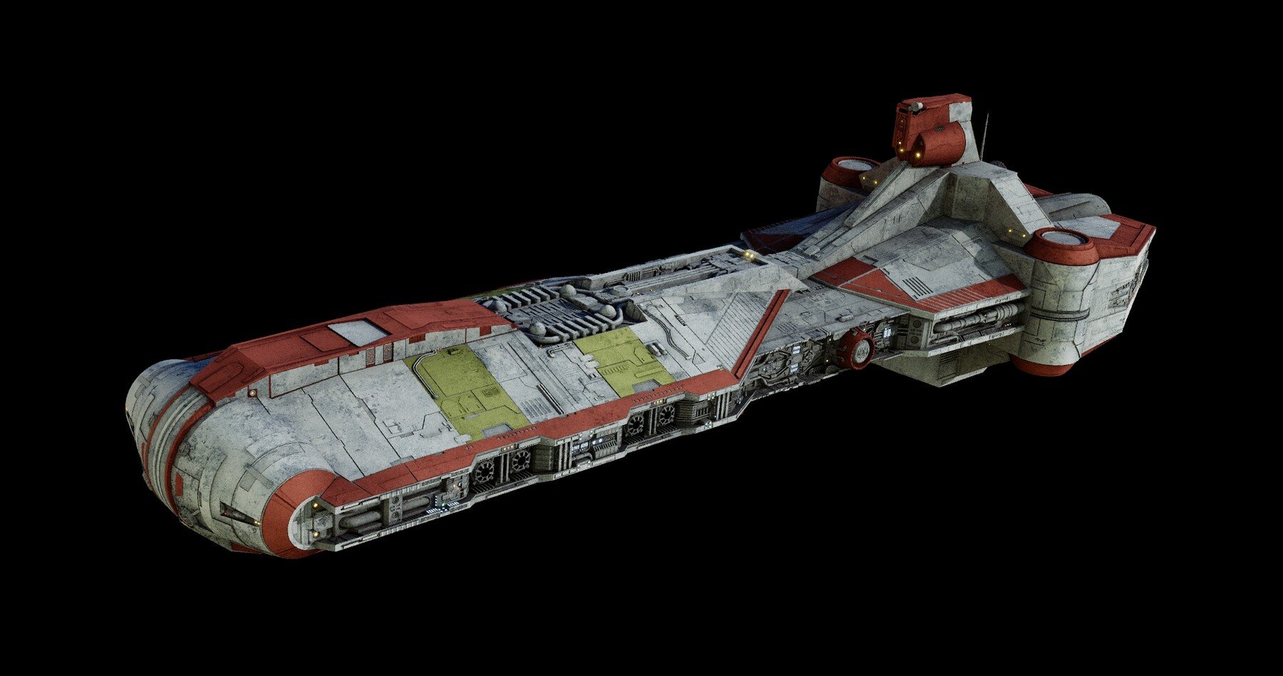 ArtStation - Pelta-class frigate - Star Wars | Resources