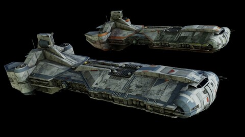 Rebel Command Ship «Blue Chief» and «Phoenix Home» - Star Wars