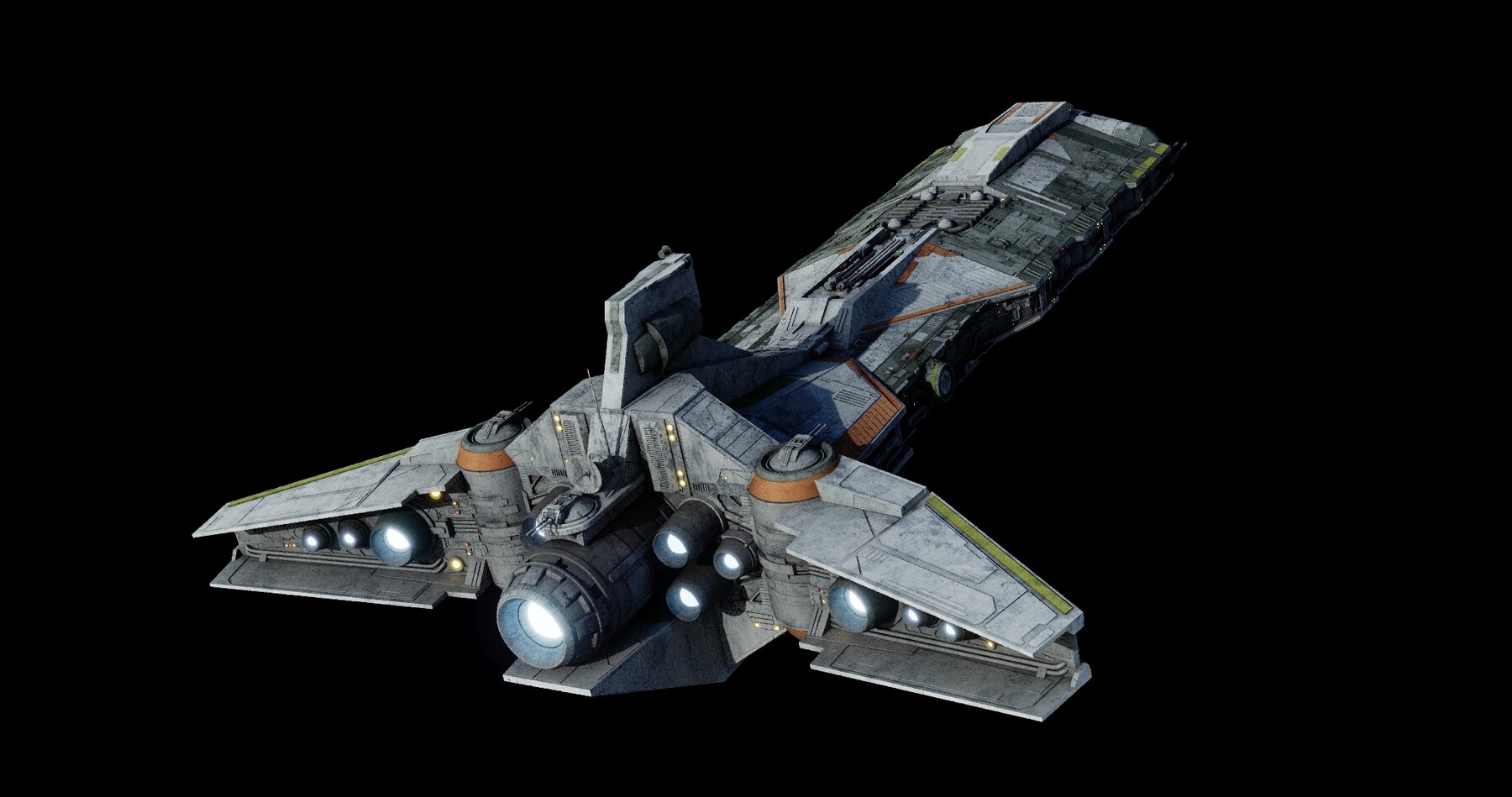 ArtStation - Rebel Command Ship «Blue Chief» and «Phoenix Home» - Star ...