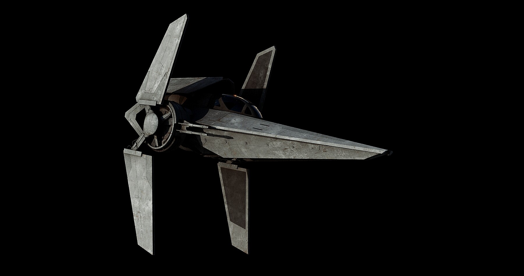 ArtStation - V-wing starfighter - Star Wars