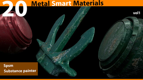 20 Metal Smart Materials - (vol1)