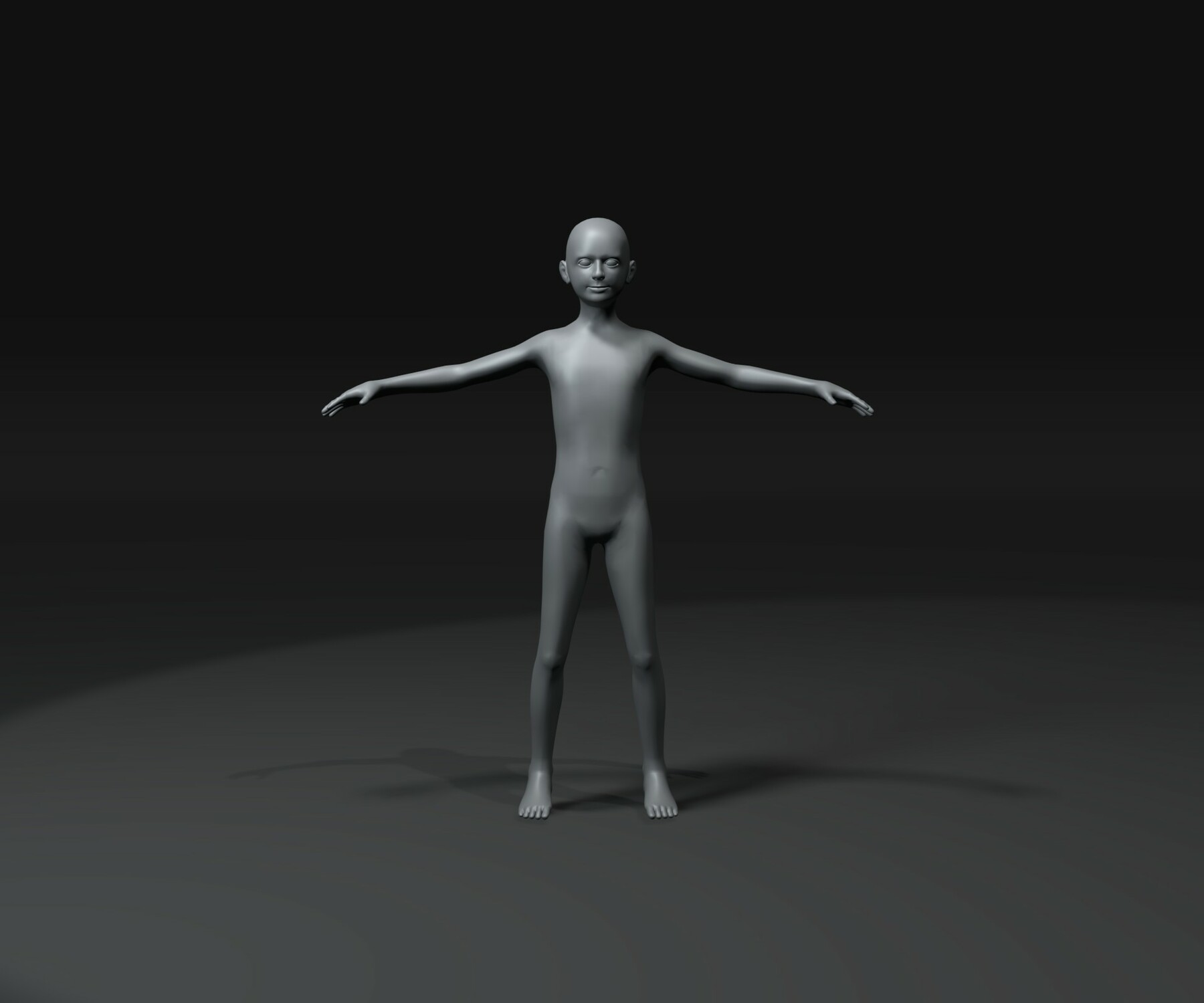 ginder kern Kunstmatig ArtStation - Human Body Base Mesh Animated and Rigged 3D Model Family Pack  20k Polygons | Game Assets