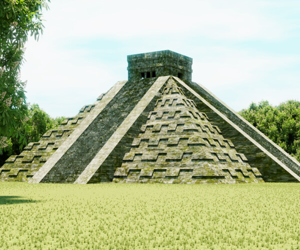 ArtStation - Mayan Temple | Game Assets