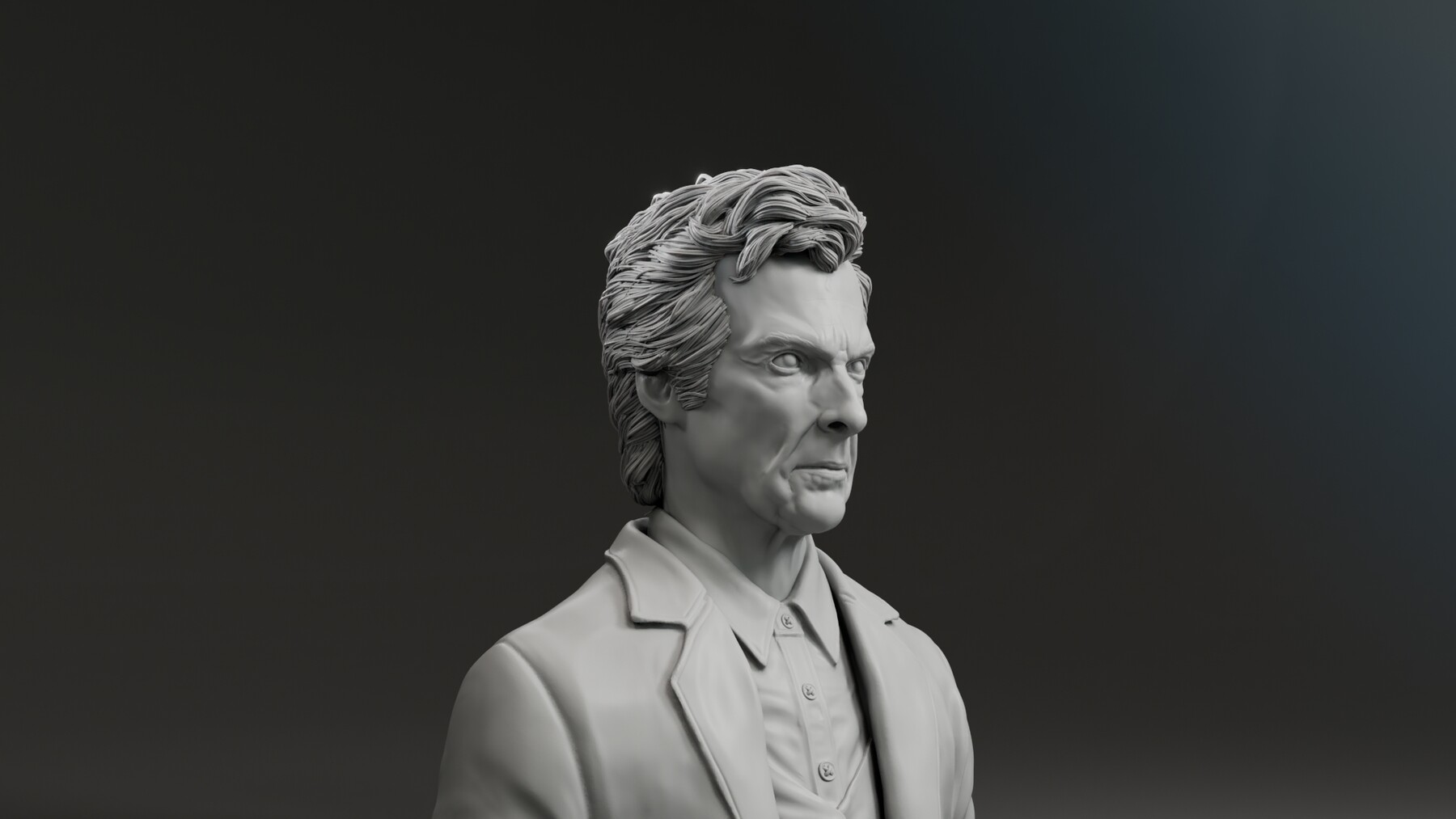 ArtStation - Peter Capaldi - 12th Doctor - Doctor Who | Resources