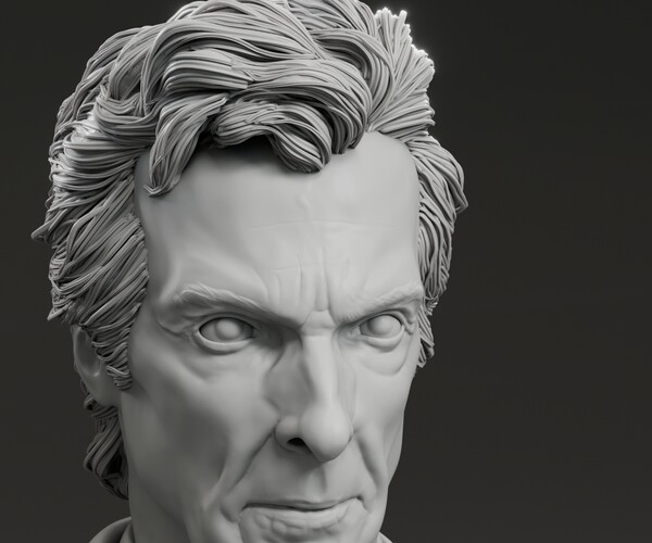 ArtStation - Peter Capaldi - 12th Doctor - Doctor Who | Resources