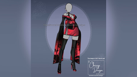 Customizable Outfit design #9