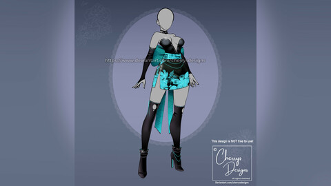 Customizable Outfit design #12