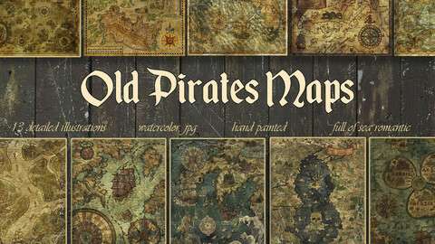 Old Pirate Maps