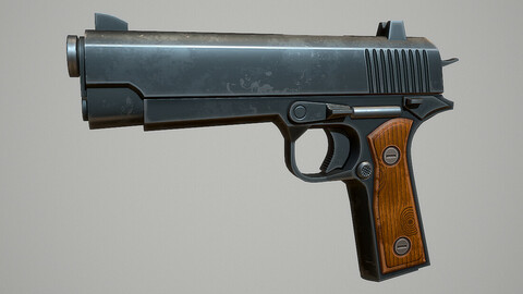 Stylized M1911 Colt