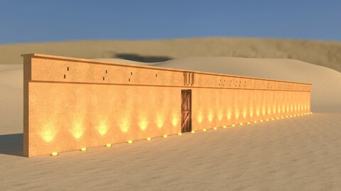 Arabic Traditional Masmak Wall