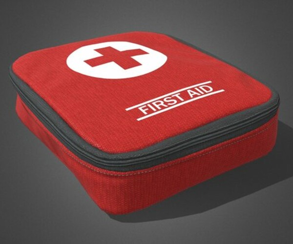 ArtStation First Aid Kit Game Assets