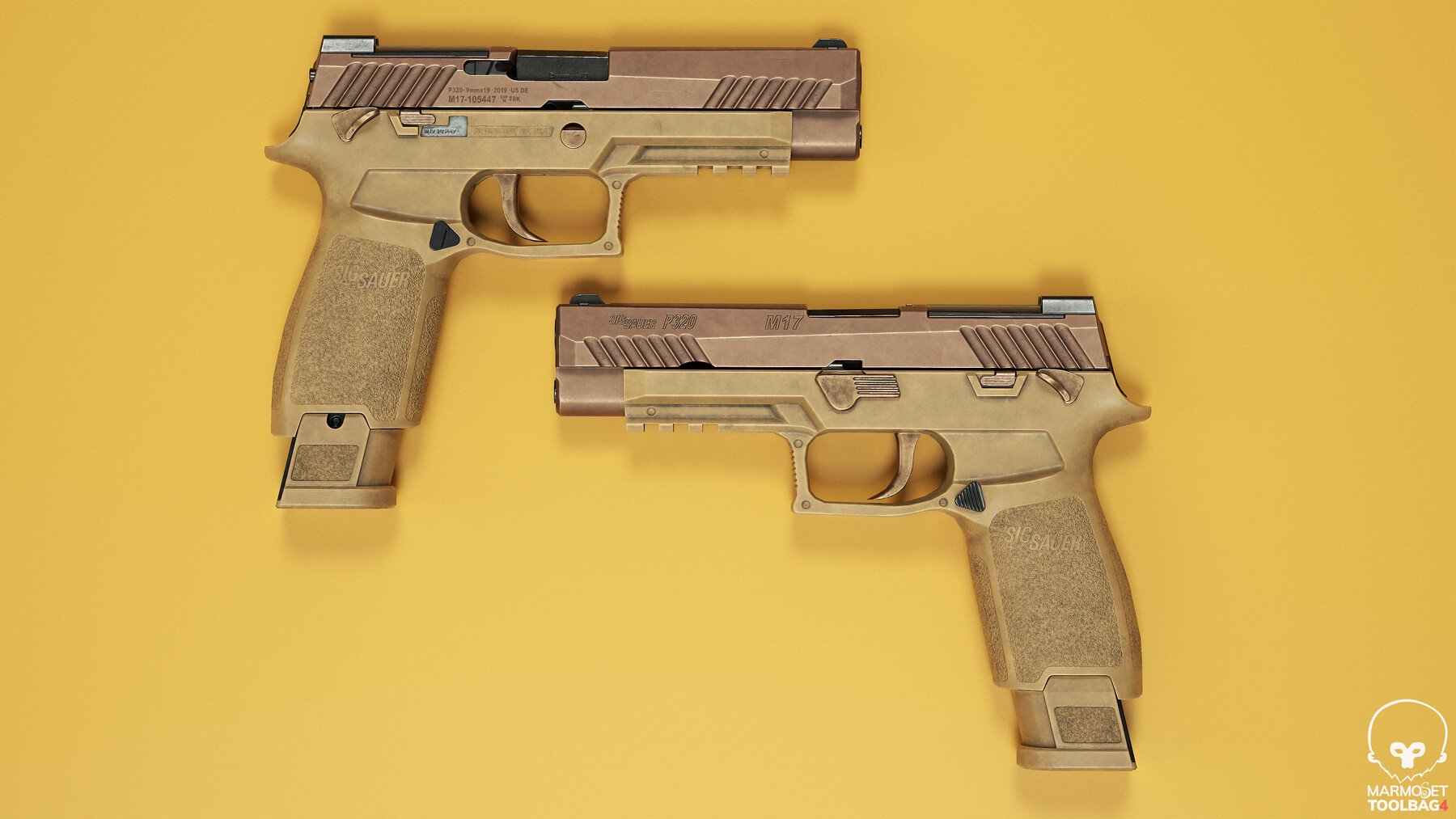 ArtStation - Sig Sauer P320 M17 | Game Assets