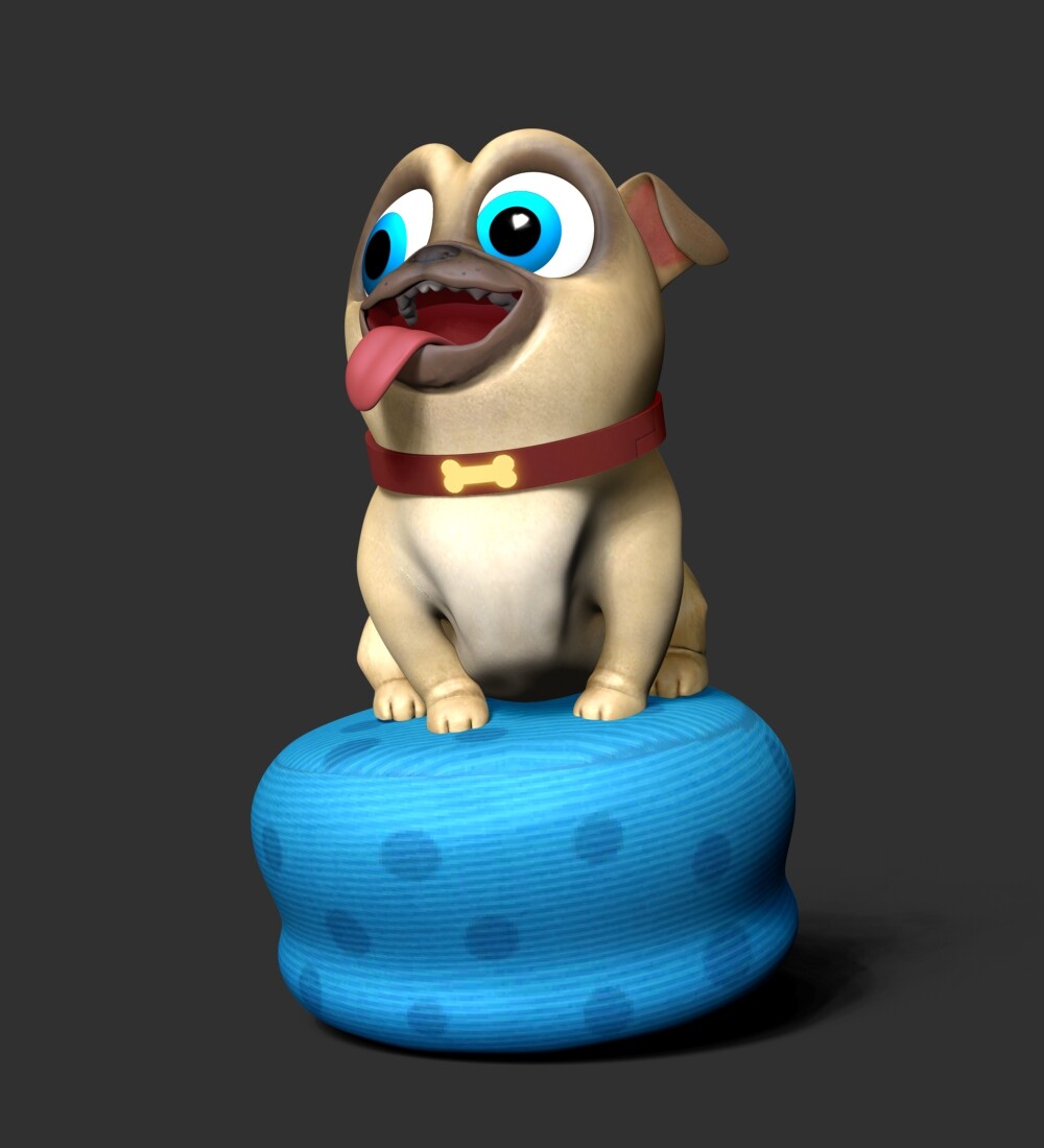 ArtStation Rolly Puppy Dog Pals Resources