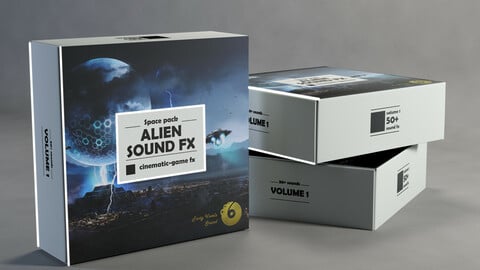 50+ Alien sound fx| sci-fi space sounds pack collection | volume 1