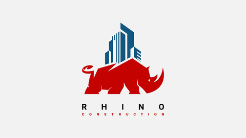 Rhino Construction logo