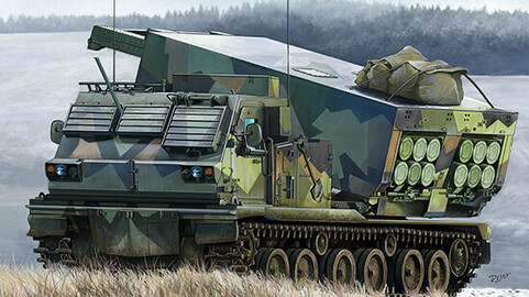 M 270 / A1 MULTIPLE LAUNCH ROCKET SYSTEM  Ready for animation