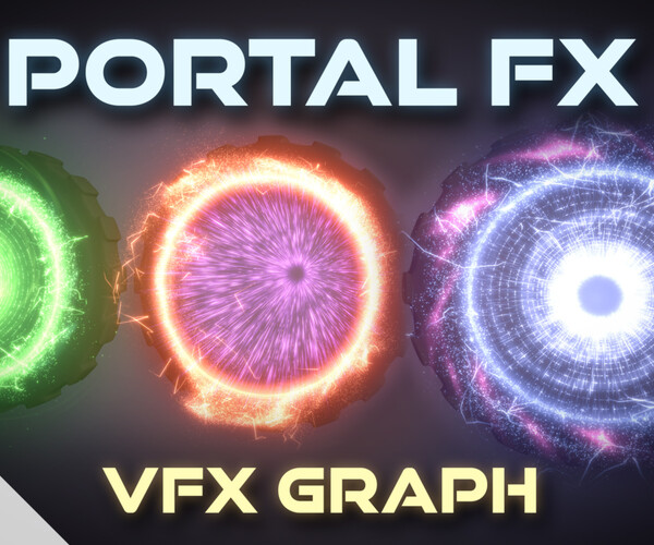 ArtStation - VFX Graph - Portal Effects - Vol. 1 | Game Assets