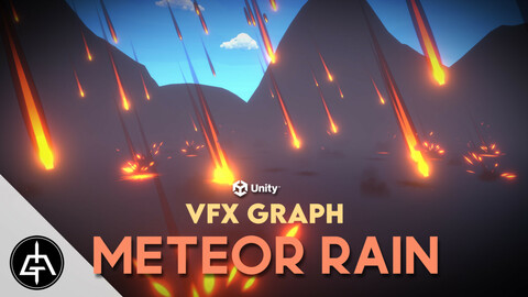 VFX Graph - Meteor Rain - Vol. 1