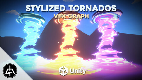 VFX Graph - Stylized Tornados - Vol. 1